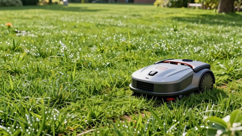 ai driven efficient lawn maintenance