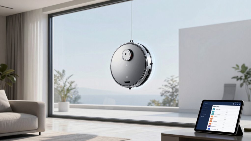 automated window cleaning routine