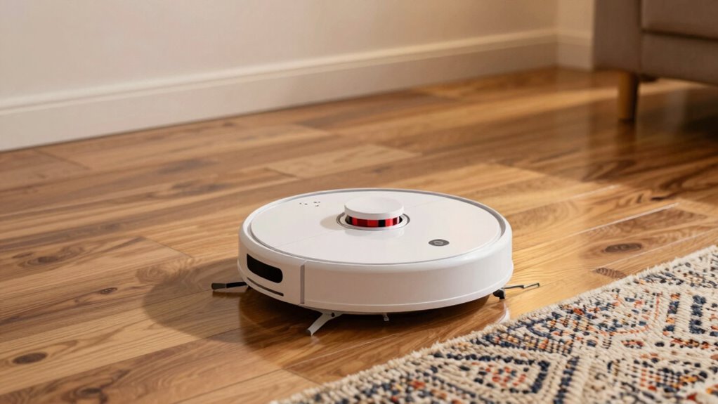 balancing hardwood and rugs