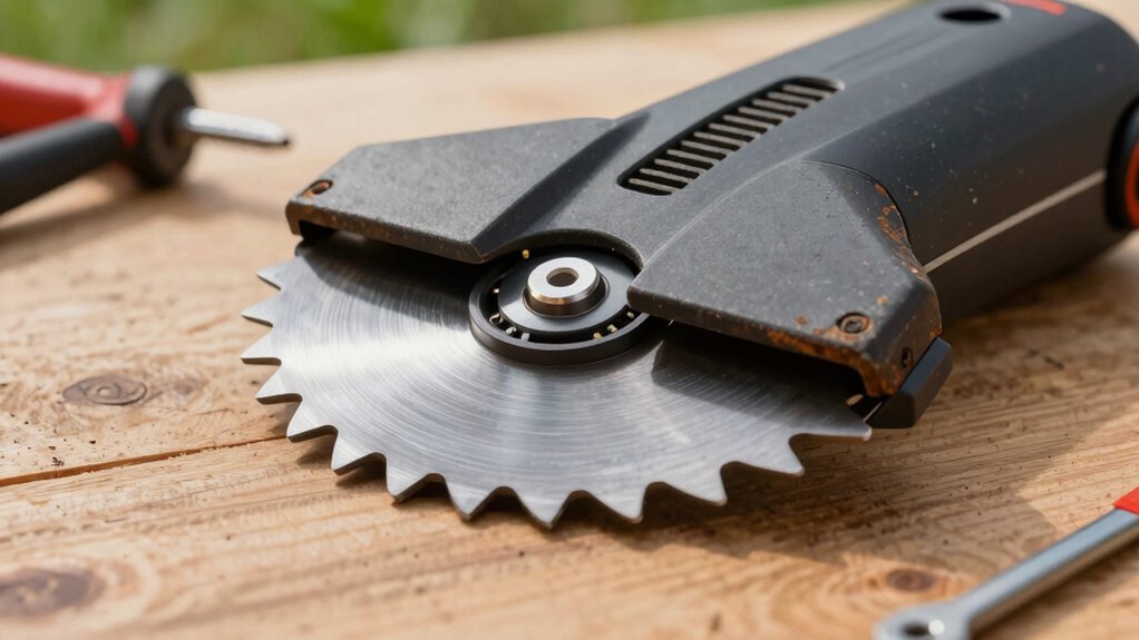 blade sharpness and cleaning