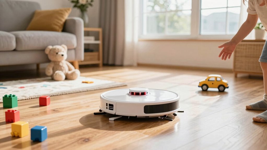 child friendly robot mop