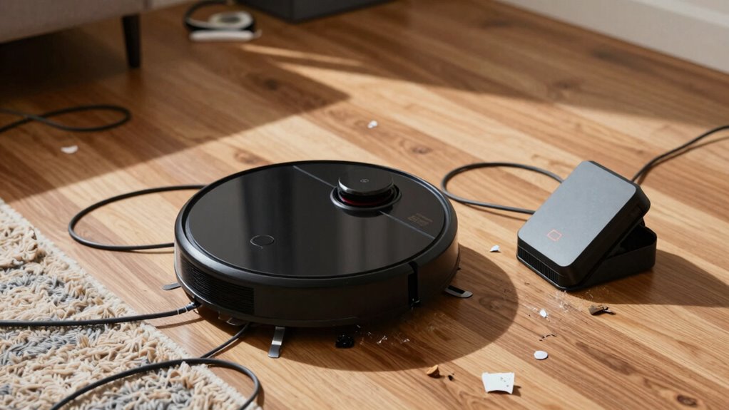 common robot vacuum setup errors