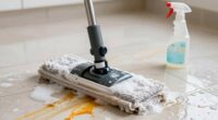 damages robot mop components