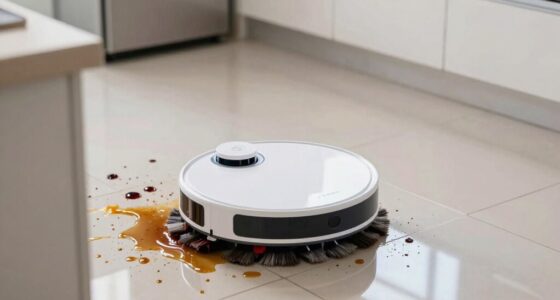 difficulty cleaning sticky spills