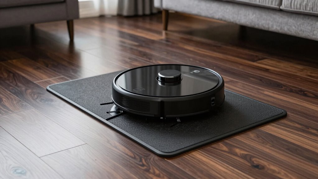 dock mat for vacuum protection