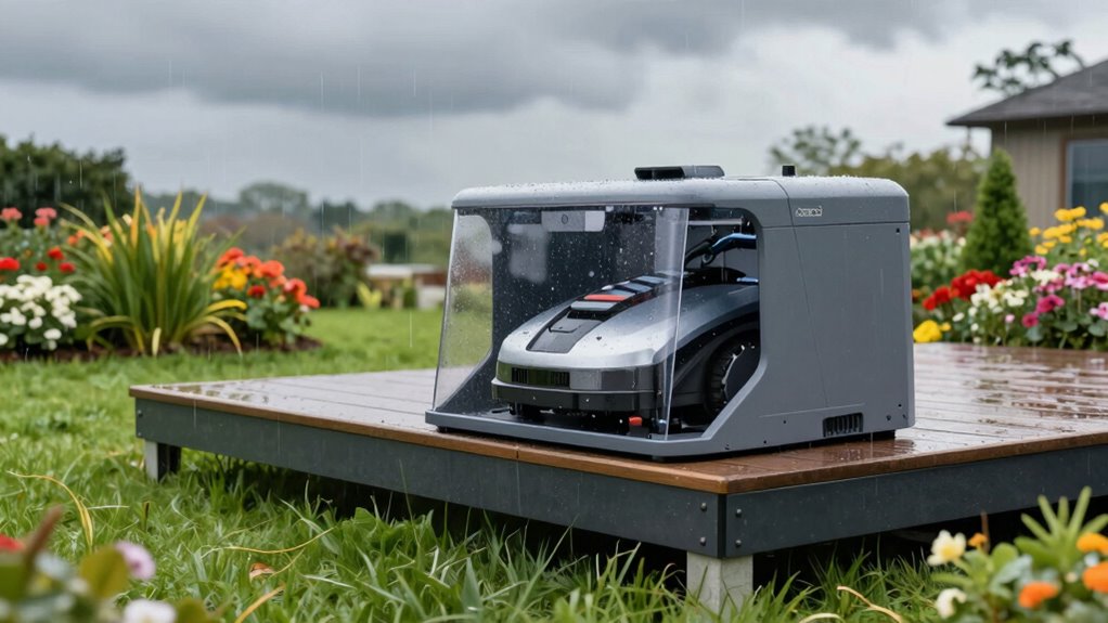 durable weatherproof solar powered dock