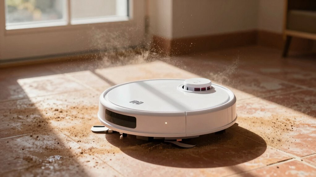 dust size limits cleaning effectiveness