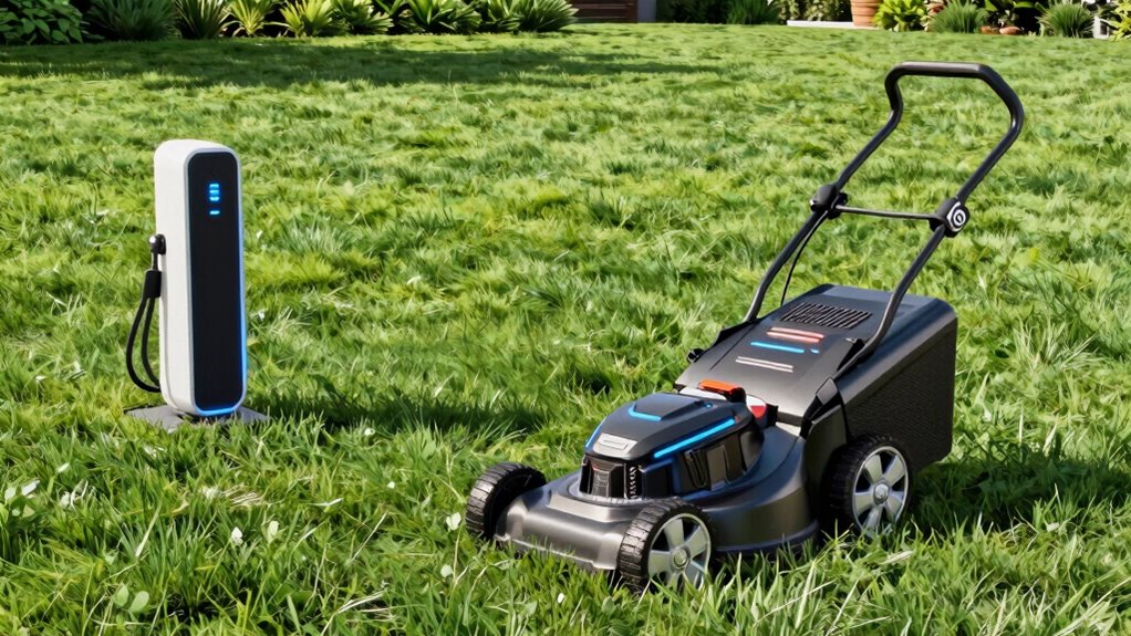 efficient large lawn maintenance