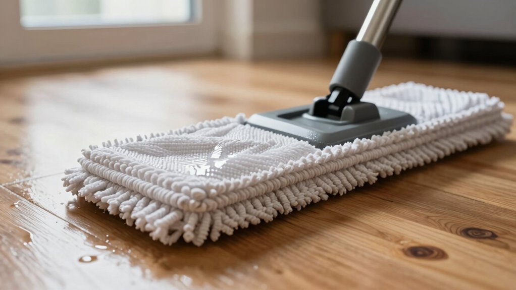 frequency of mop pad washing