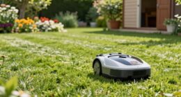 frequency of robotic mowing