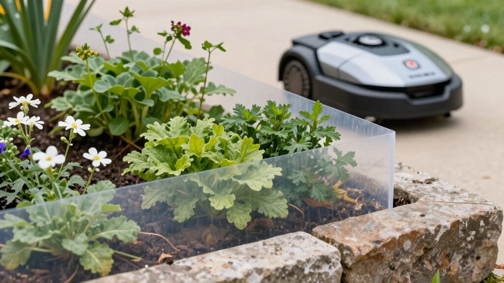 garden bed barriers and boundaries