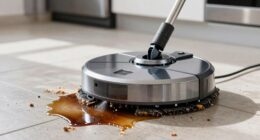 handles dried messes effectively