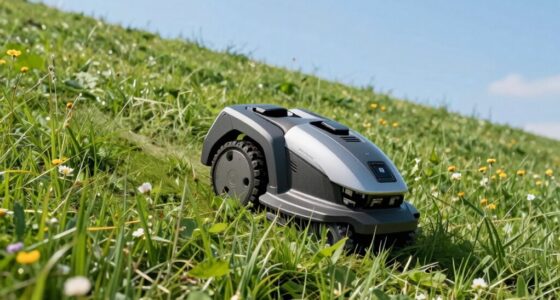 hilly terrain robotic mower