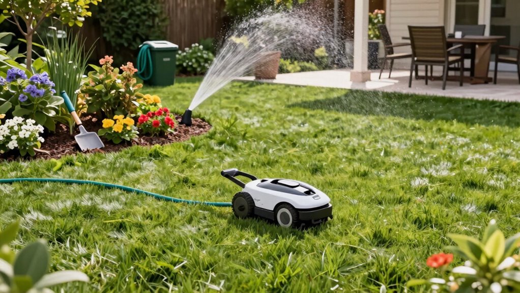 lawn care fertilize water pest