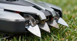 maintain sharp mower blades