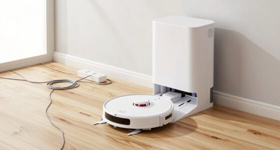 manage cords for robot vacuums