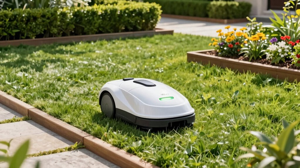 multiple zones robotic mower
