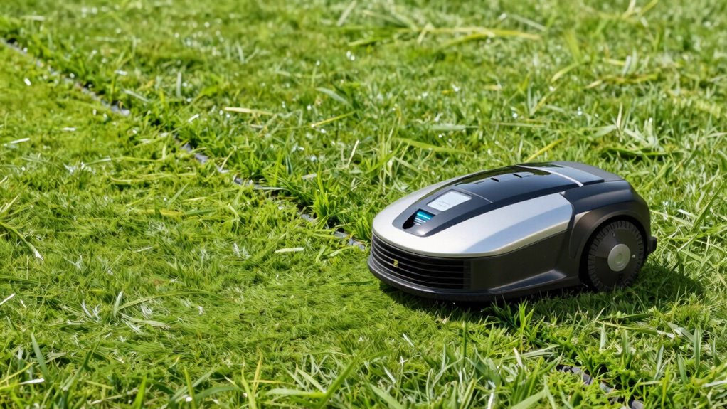optimize mower edge trimming