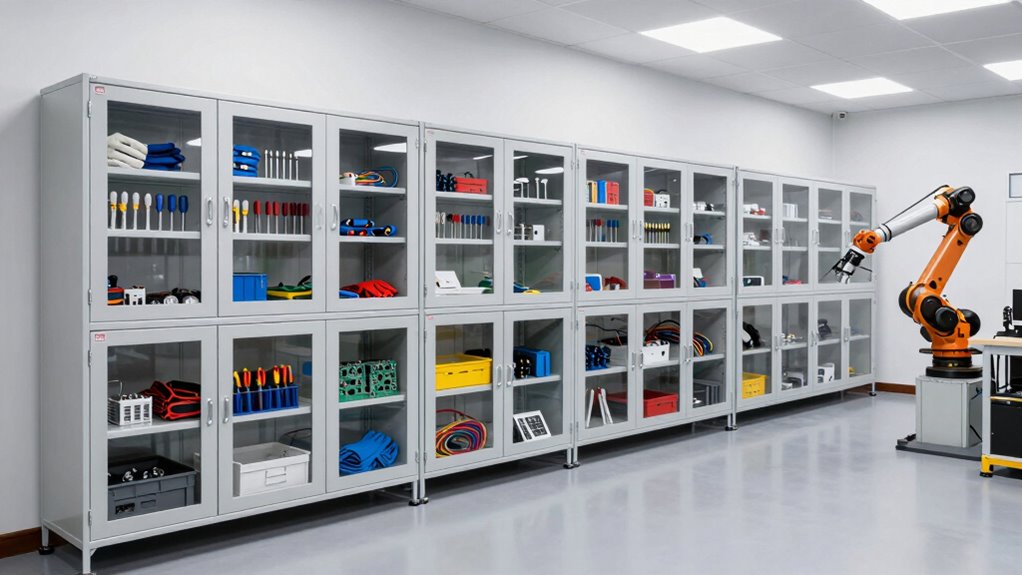 organized accessible maintenance storage