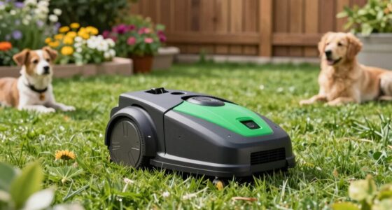 pet safe robotic lawn mower