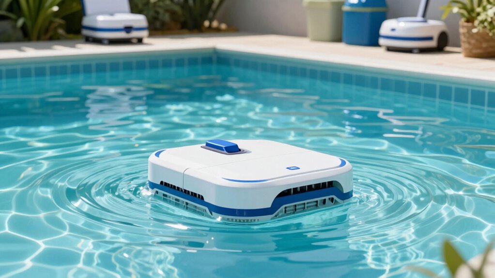 pool maintenance and debris management