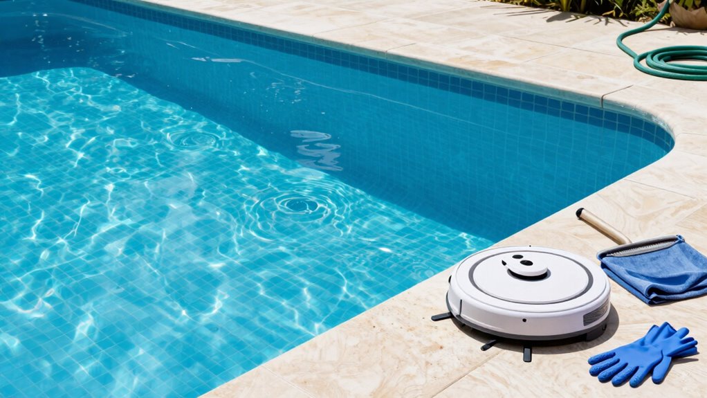 pool preparation and maintenance