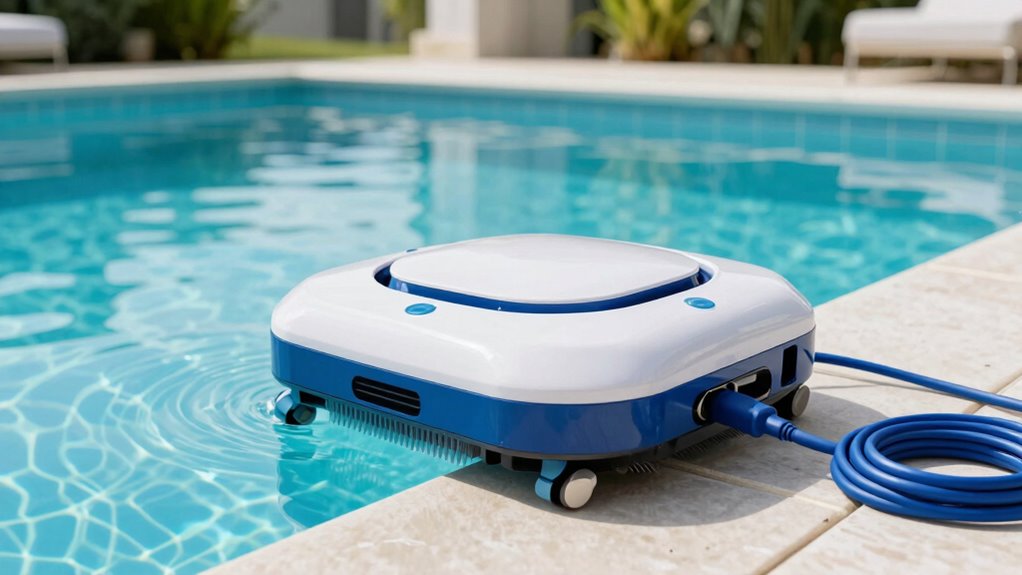 pool robot battery maintenance