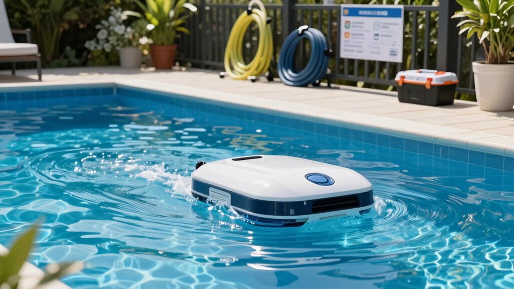 pool robot maintenance tips