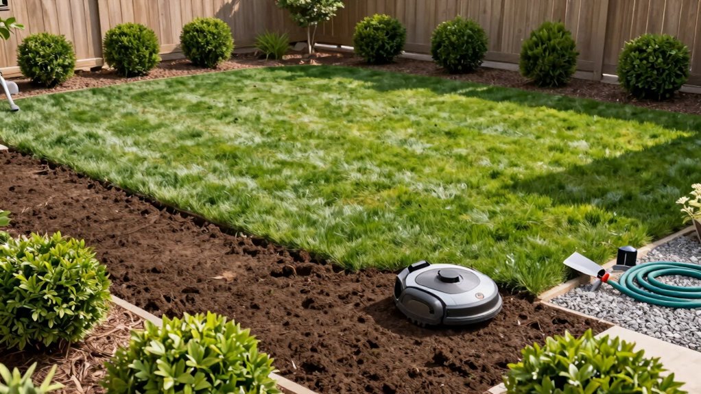 prepare yard before installation