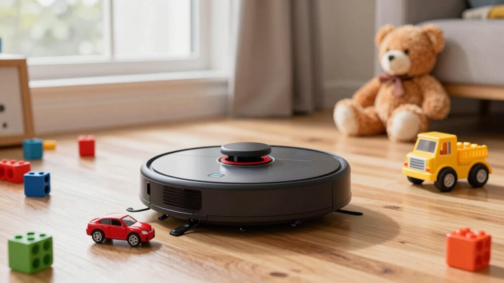 prevent robot vacuum from moving toys