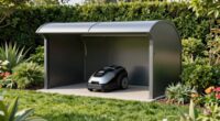 properly shelter robot mower