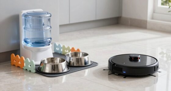protect pet feeding areas