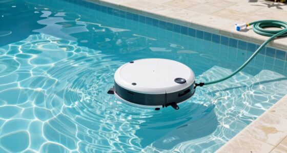 regular robotic pool cleaning schedule