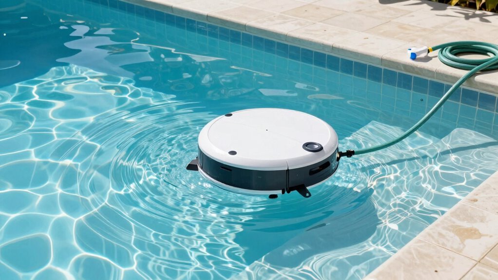 regular robotic pool cleaning schedule