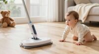 robot mop for baby safety