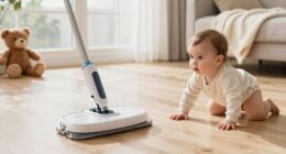 robot mop for baby safety