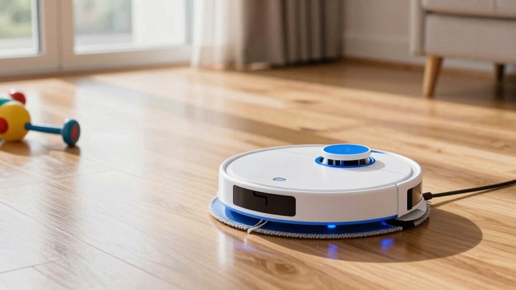 robot mops simplify pet hair removal