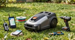 robot mower setup tools