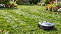 robotic mower enhances lawn