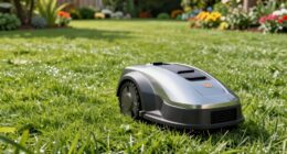 robotic mower promotes healthier grass