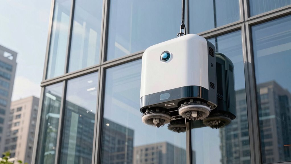 robots clean hard to reach glass