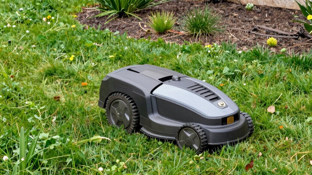 robust terrain adaptive mower