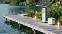 safe and organized dock