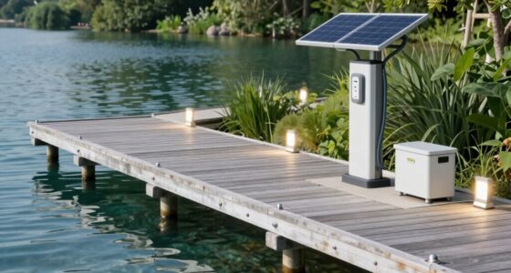safe and organized dock
