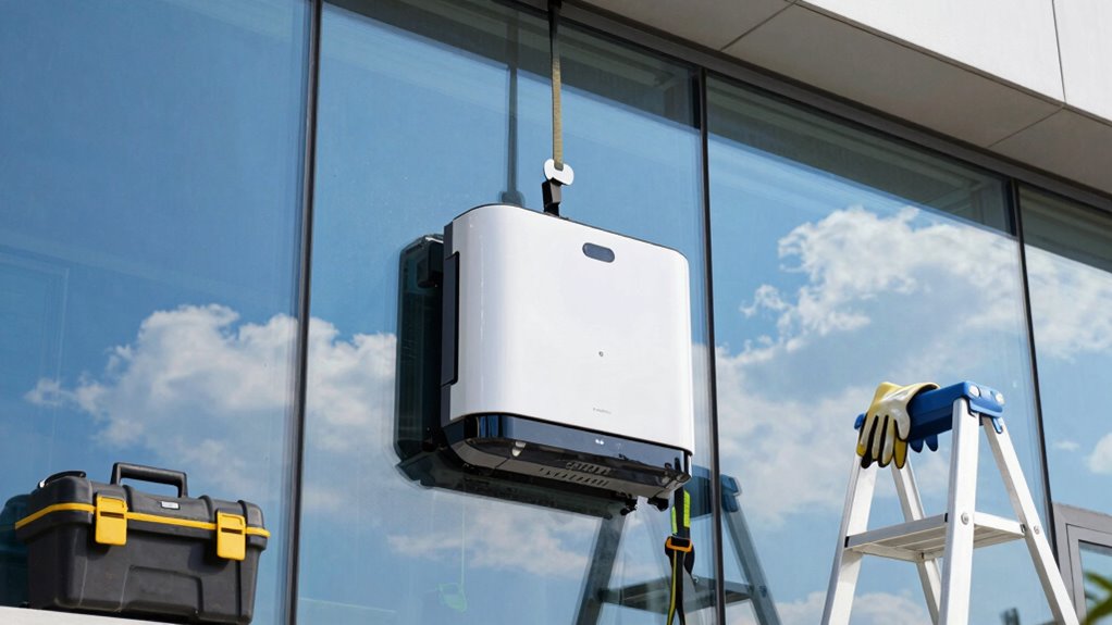 safe window robot cleaning