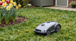 safety precautions for robotic mowing