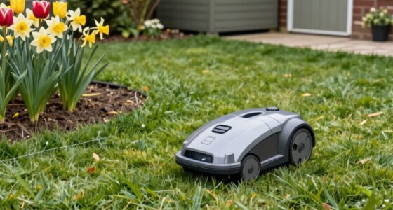 safety precautions for robotic mowing