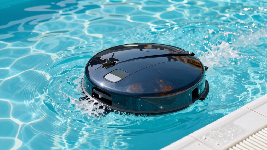 saltwater pool robot maintenance
