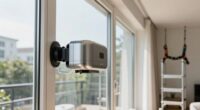 securely operate window robot