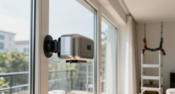 securely operate window robot